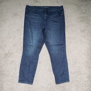 Universal Thread High Rise Jegging Women's Size 16/33R Skinny Blue Denim Jeans